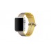 Apple Yellow/Light Gray Woven Nylon Band (MNK72) для Apple Watch 38/40mm