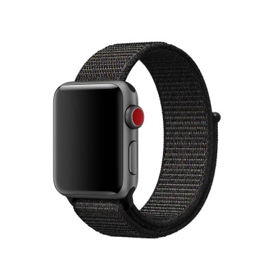Black Sport Loop (MQVX2, MTLT2) для Apple Watch 38/40mm