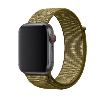 Apple Olive Flak Nike Sport Loop (MTM62) для Apple Watch 38/40mm