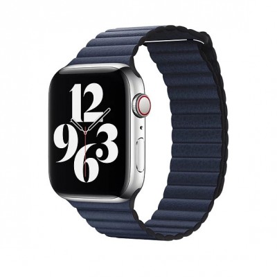 Apple Diver Blue Leather Loop - Large (MGXD3) для Apple Watch для Watch 42/44mm