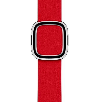 Apple Ruby Red Modern Buckle - Medium (MTQU2) для Watch 38/40mm