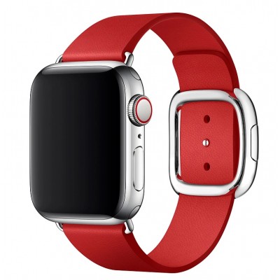 Apple Ruby Red Modern Buckle - Medium (MTQU2) для Watch 38/40mm
