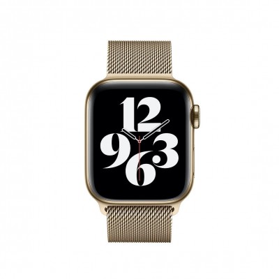 Apple Gold Milanese Loop для Apple Watch 42/44mm (MYAP2)