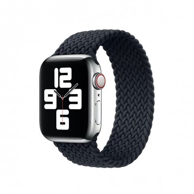 Apple Charcoal Braided Solo Loop - Size 8 для Apple Watch 38/40mm (MY7D2)