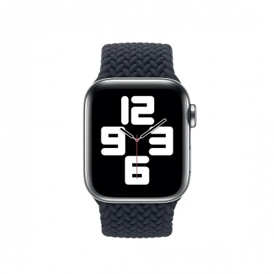 Apple Charcoal Braided Solo Loop - Size 8 для Apple Watch 38/40mm (MY7D2)