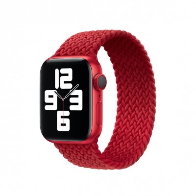 Apple Product Red Braided Solo Loop - Size 6 для Apple Watch 38/40mm (MY7L2)