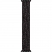 Apple Black Unity Braided Solo Loop - Size 6 для Apple Watch 44/45mm (MMWM3)