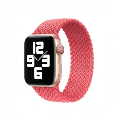 Apple Pink Punch Braided Solo Loop Size 6 для Apple Watch 42/44mm (MY7T2)