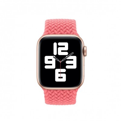 Apple Pink Punch Braided Solo Loop Size 6 для Apple Watch 42/44mm (MY7T2)
