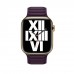 Apple Dark Cherry Leather Link S/M (ML7M3) для Apple Watch 40/41mm