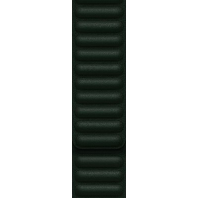Apple Sequoia Green Leather Link M/L (ML7Q3) для Apple Watch 40/41mm