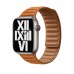 Ремінець Apple Golden Brown Leather Link M/L (ML7L3) для Apple Watch 40/41mm