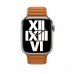 Ремінець Apple Golden Brown Leather Link M/L (ML7L3) для Apple Watch 40/41mm