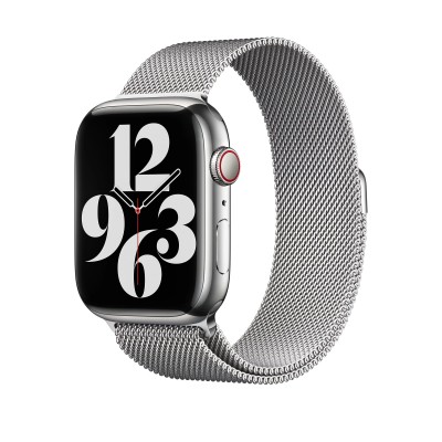 Apple Milanese Loop Silver (MTJR3) для Apple Watch 42mm/44mm/45mm