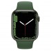 Apple Watch Series 7 GPS + Cellular 45mm Green Aluminum Case with Clover Sport Band (MKJ93, MKJR3)
