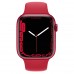 Apple Watch Series 7 GPS 45mm (PRODUCT)RED Aluminum Case with (PRODUCT)RED Sport Band (MKN93)