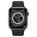 Apple Watch Series 7 GPS + Cellular 45mm Space Black Titanium with Black Leather Link S/M (ML8V3, ML813)