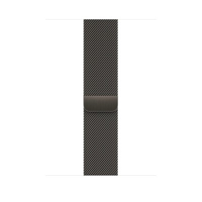 Apple Watch Series 7 GPS + Cellular 45mm Space Black Titanium with Graphite Milanese Loop (ML8V3, ML773)