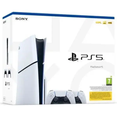 Игровая консоль Sony PlayStation 5 Slim Blu-ray 825GB + DualSense Wireless Controller (1000042051)