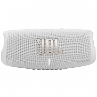 Портативная акустика JBL Charge 5 White (JBLCHARGE5WHT)