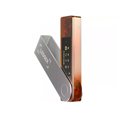 Аппаратный криптокошелек Ledger Nano X Blazing Orange