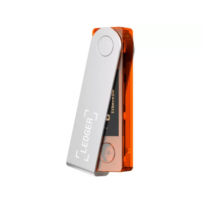 Аппаратный криптокошелек Ledger Nano X Blazing Orange