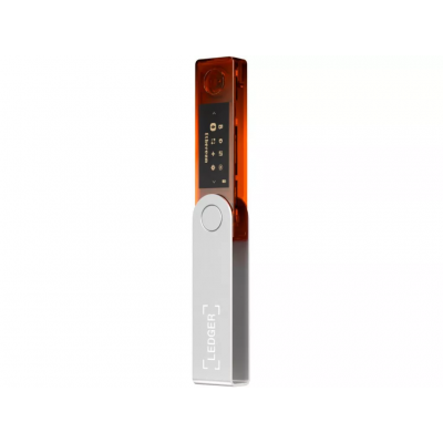 Аппаратный криптокошелек Ledger Nano X Blazing Orange