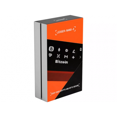 Аппаратный криптокошелек Ledger Nano X Onyx Black (3760027781500)