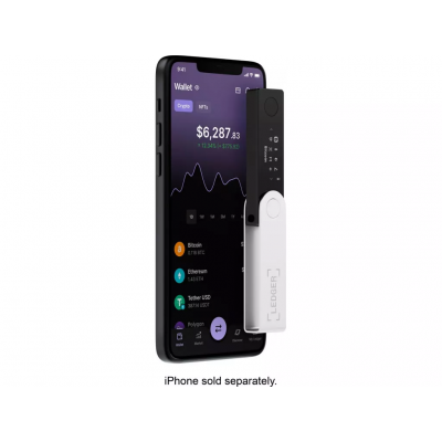 Аппаратный криптокошелек Ledger Nano X Onyx Black (3760027781500)