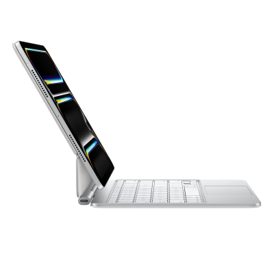 Чехол-клавиатура с подсветкой для планшета Apple Magic Keyboard for iPad Pro 11 M4  - White (MWR03)